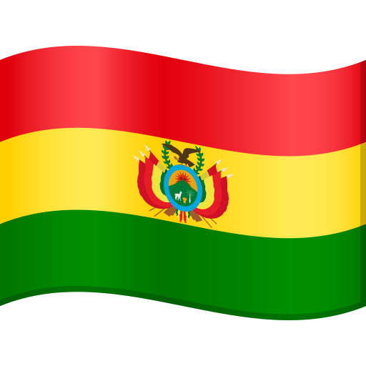 Bendera: Bolivia untuk JoyPixels 10.0