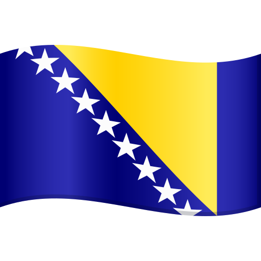Прапор: Боснія і Герцеговина для JoyPixels 10.0