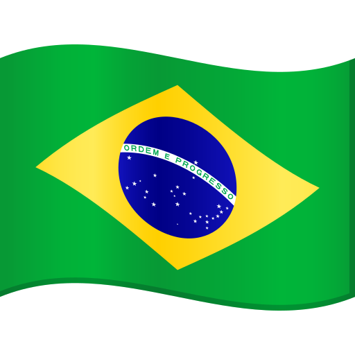 Bendera: Brasil untuk JoyPixels 10.0