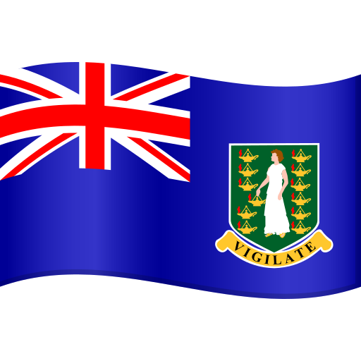 Bandeira: Ilhas Virgens Britânicas para JoyPixels 10.0