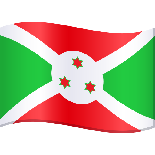 Прапор: Бурунді для JoyPixels 10.0