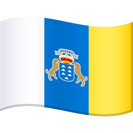 第旗: 加纳利群岛号为第JoyPixels 10.0号