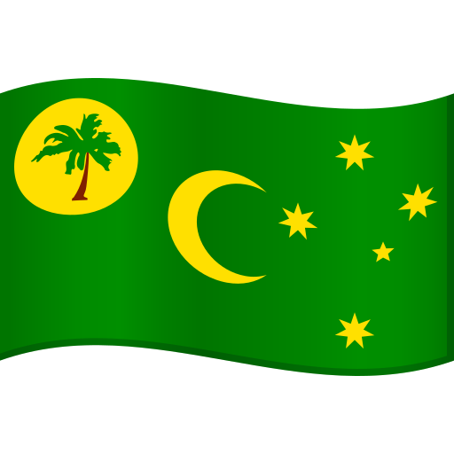Bandeira: Ilhas Cocos (Keeling) para JoyPixels 10.0