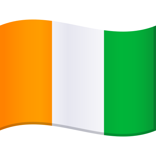 Флаг: Кот-д’Ивуар для JoyPixels 10.0