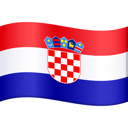 Bandeira: Croácia para JoyPixels 10.0