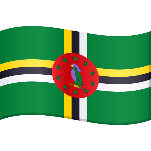 Bandeira: Dominica para JoyPixels 10.0