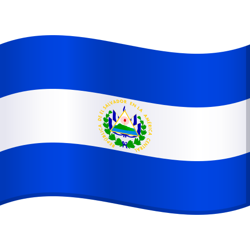 Vlag: El Salvador voor JoyPixels 10.0