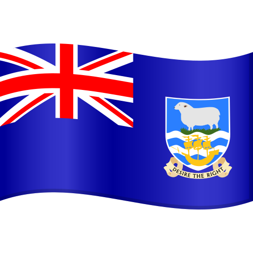 Bandeira: Ilhas Malvinas para JoyPixels 10.0