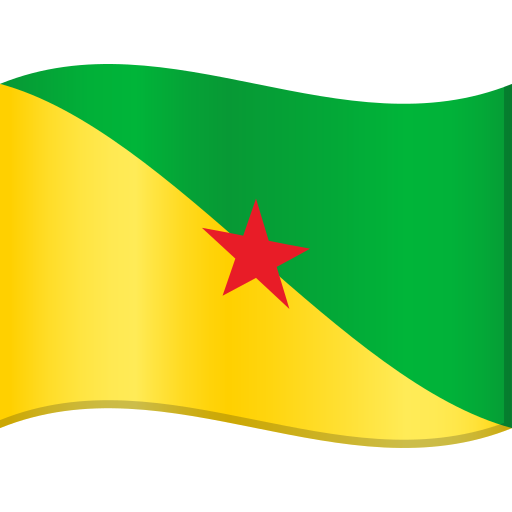 Флаг: Французская Гвиана для JoyPixels 10.0