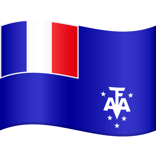 第旗: 法属南部领地号为第JoyPixels 10.0号