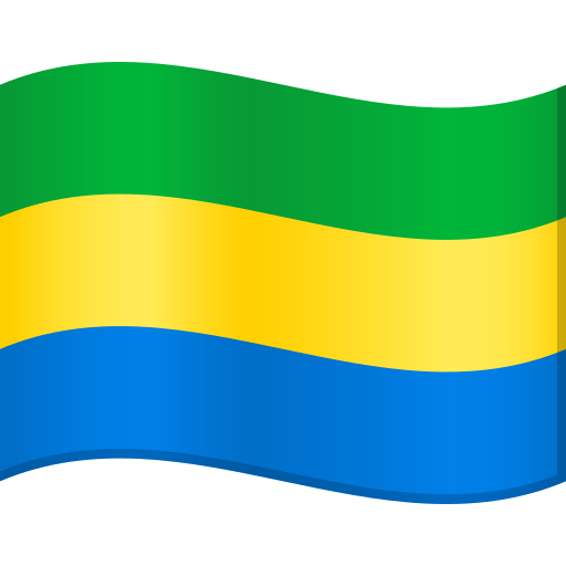 Bendera: Gabon untuk JoyPixels 10.0
