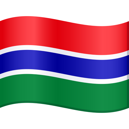 第旗: 冈比亚号为第JoyPixels 10.0号