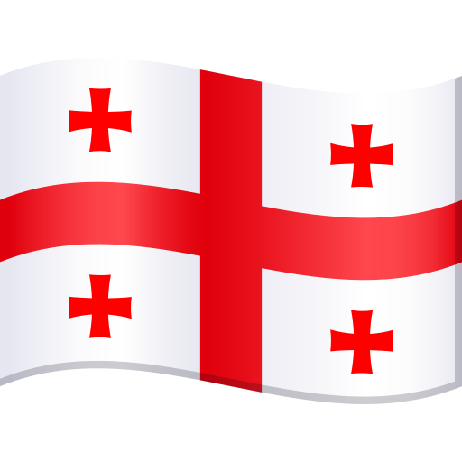 Vlag: Georgië voor JoyPixels 10.0