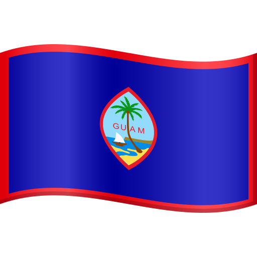 Прапор: Гуам для JoyPixels 10.0