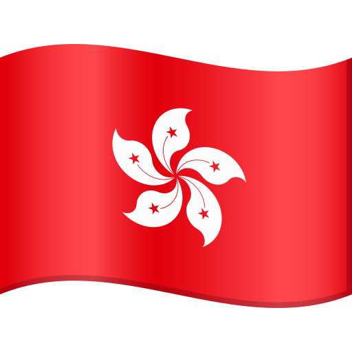 Bandeira: Hong Kong, RAE da China para JoyPixels 10.0
