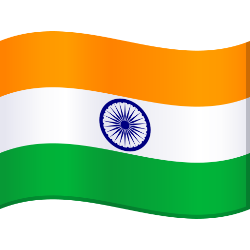Флаг: Индия для JoyPixels 10.0