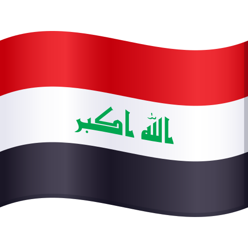 Vlag: Irak voor JoyPixels 10.0