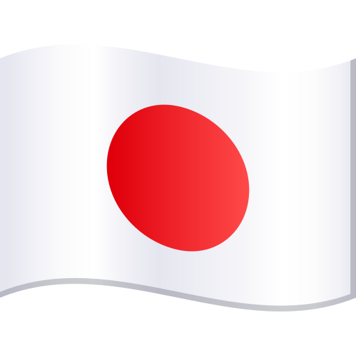 Флаг: Япония для JoyPixels 10.0