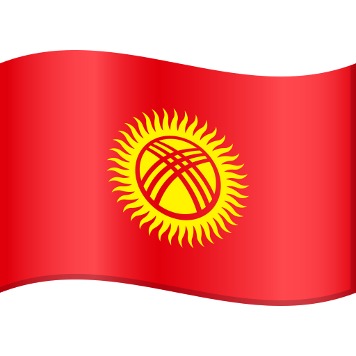 Flagg: Kirgisistan for JoyPixels 10.0