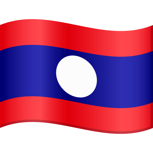 Флаг: Лаос для JoyPixels 10.0
