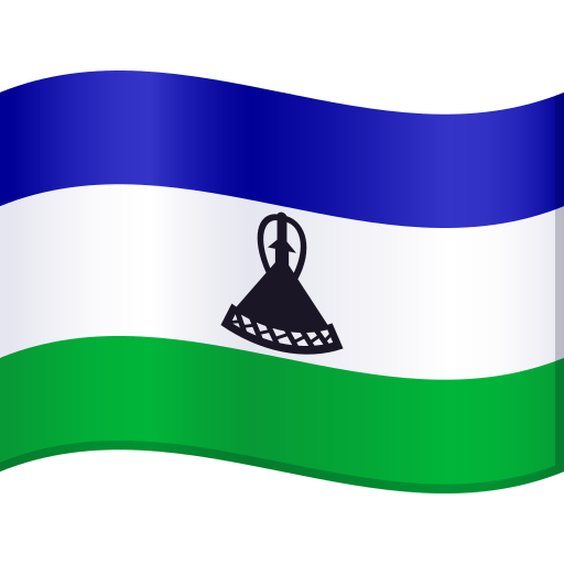 第旗: 莱索托号为第JoyPixels 10.0号