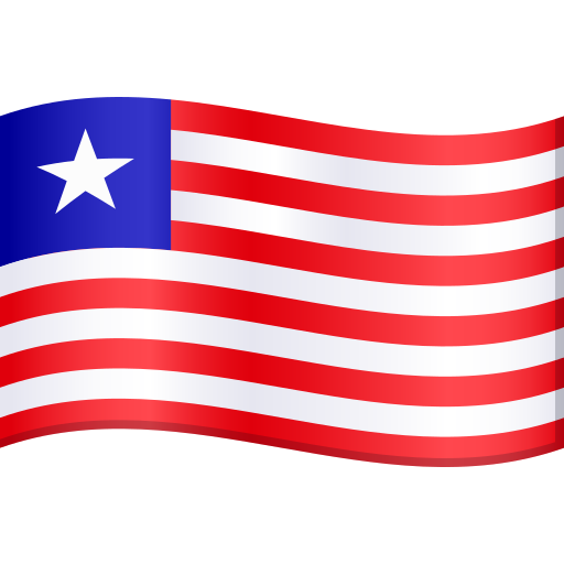 Bayrak: Liberya için JoyPixels 10.0