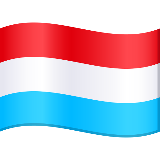 Bandera: Luxemburg per JoyPixels 10.0