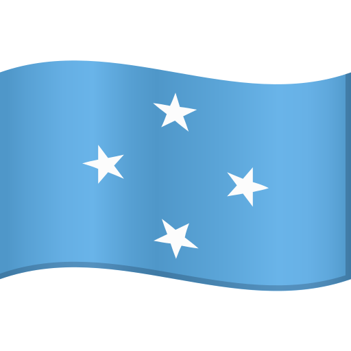 Lippu: Mikronesia varten JoyPixels 10.0