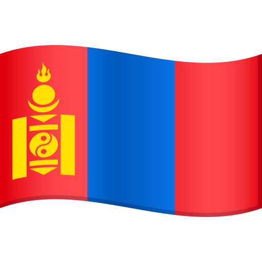 Σημαία: Μογγολία για JoyPixels 10.0