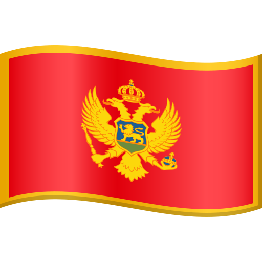 Bandeira: Montenegro para JoyPixels 10.0