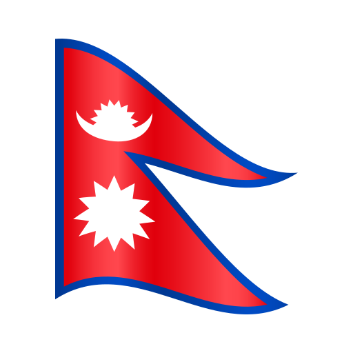 Прапор: Непал для JoyPixels 10.0