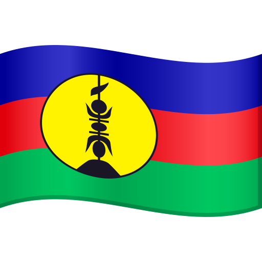 Bandera: Nueva Caledonia para JoyPixels 10.0