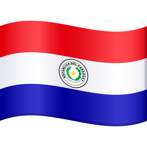 Bendera: Paraguay untuk JoyPixels 10.0