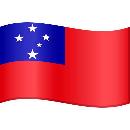 第旗: 萨摩亚号为第JoyPixels 10.0号