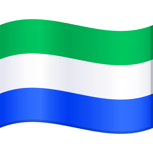 第旗: 塞拉利昂号为第JoyPixels 10.0号