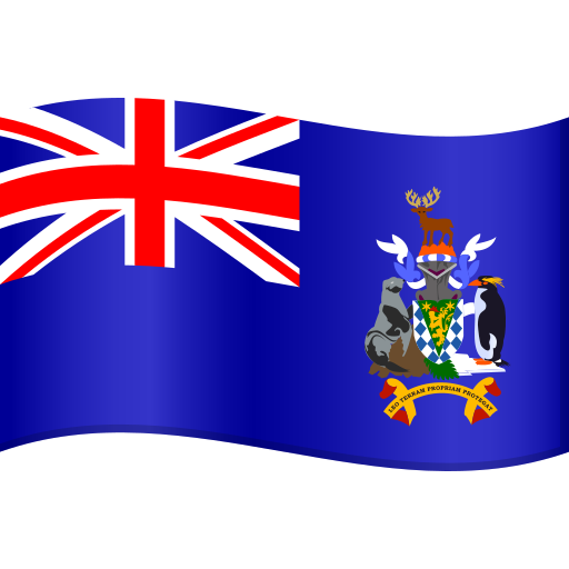 Флаг: Южная Георгия и Южные Сандвичевы о-ва для JoyPixels 10.0