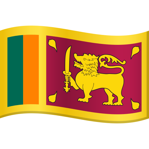 Флаг: Шри-Ланка для JoyPixels 10.0