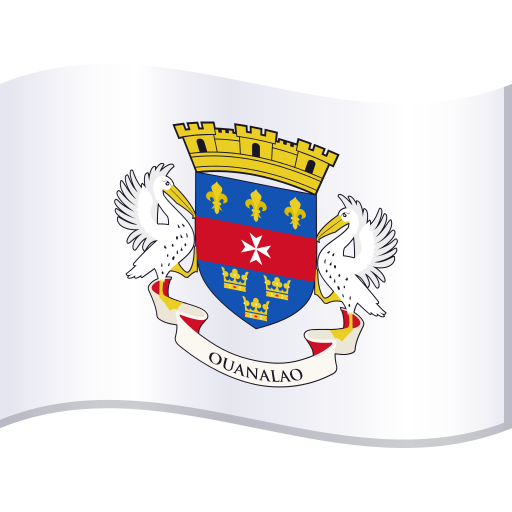 Флаг: Сен-Бартелеми для JoyPixels 10.0