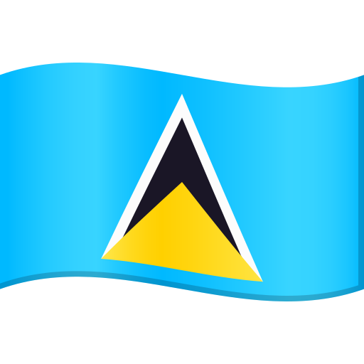 Прапор: Сент-Люсія для JoyPixels 10.0