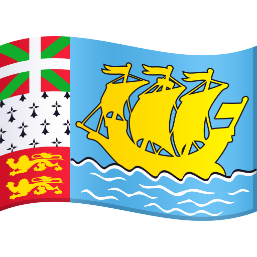 Bandeira: São Pedro e Miquelão para JoyPixels 10.0