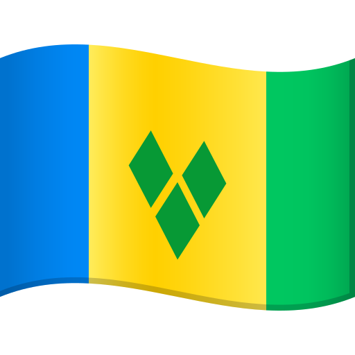 Bandeira: São Vicente e Granadinas para JoyPixels 10.0