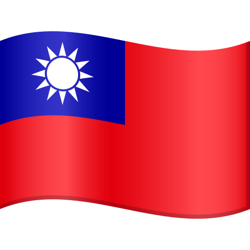 Флаг: Тайвань для JoyPixels 10.0