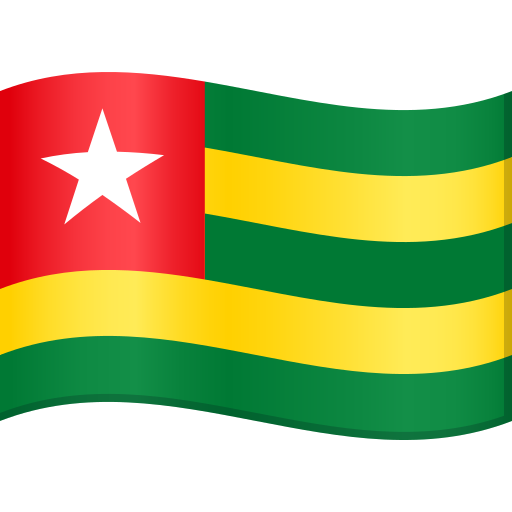 Прапор: Того для JoyPixels 10.0