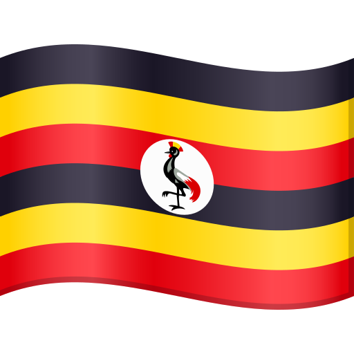 Флаг: Уганда для JoyPixels 10.0