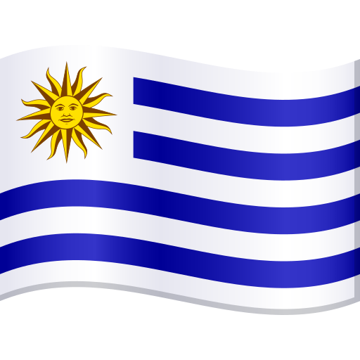 Bendera: Uruguay untuk JoyPixels 10.0