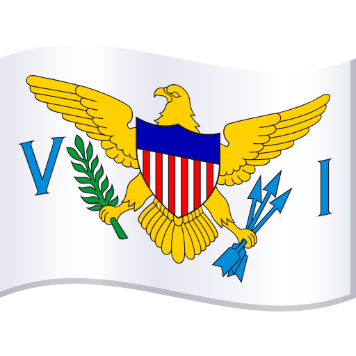 Прапор: Віргінські о-ви (США) для JoyPixels 10.0
