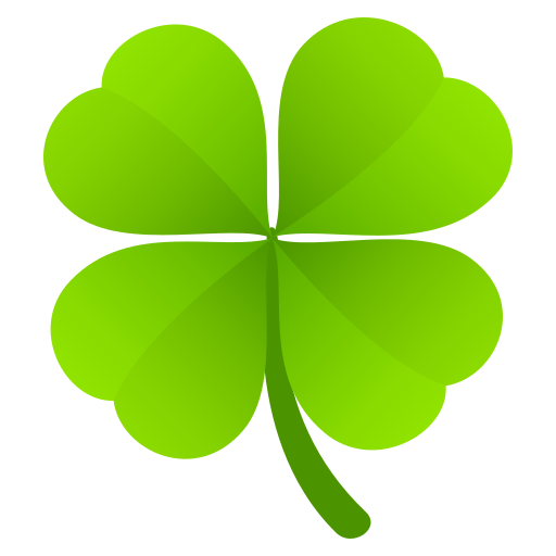 Чотирилистий конюшина для JoyPixels 10.0