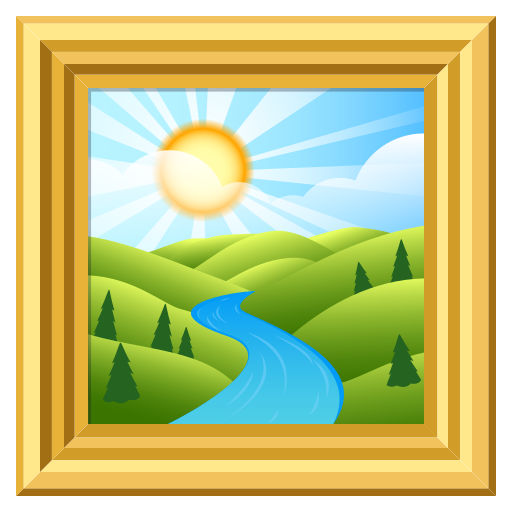 Quadro Emoldurado para JoyPixels 10.0