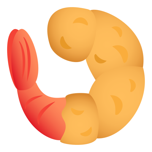 Смажена креветка для JoyPixels 10.0