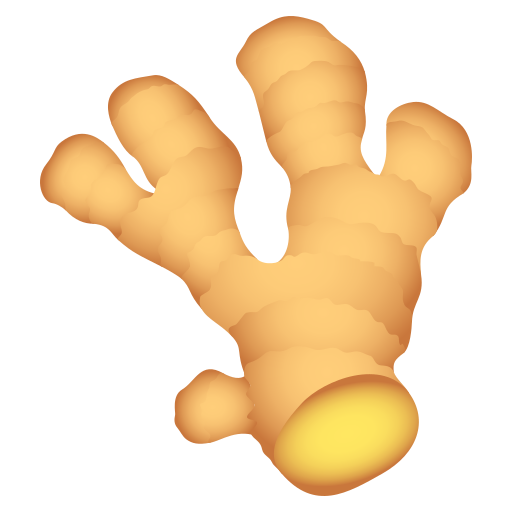 Raiz de gengibre para JoyPixels 10.0